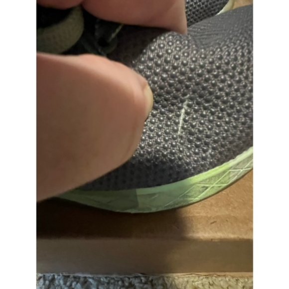 Nobull Gradient Trainer Shoes Size Men 7 Women 8.5 Used Worn No Box Gray Green - Picture 4 of 7